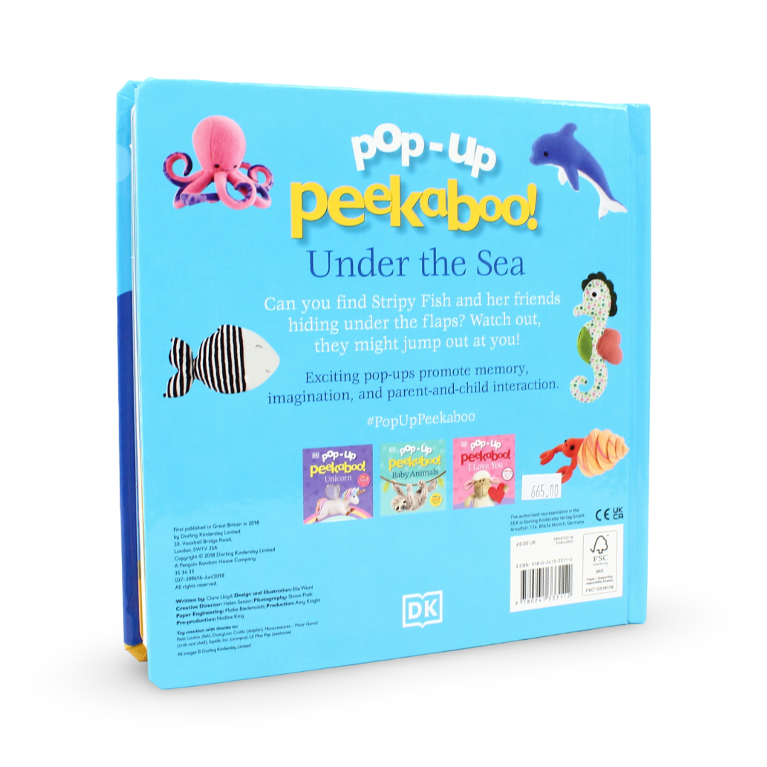 DK Pop-Up Peekaboo! Under The Sea Board Book