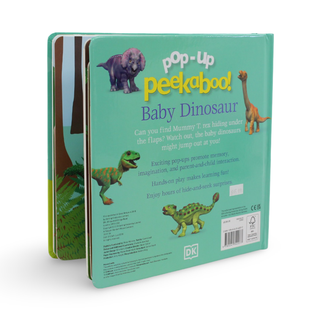 Pop-Up Peekaboo! Baby Dinosaur Board Book