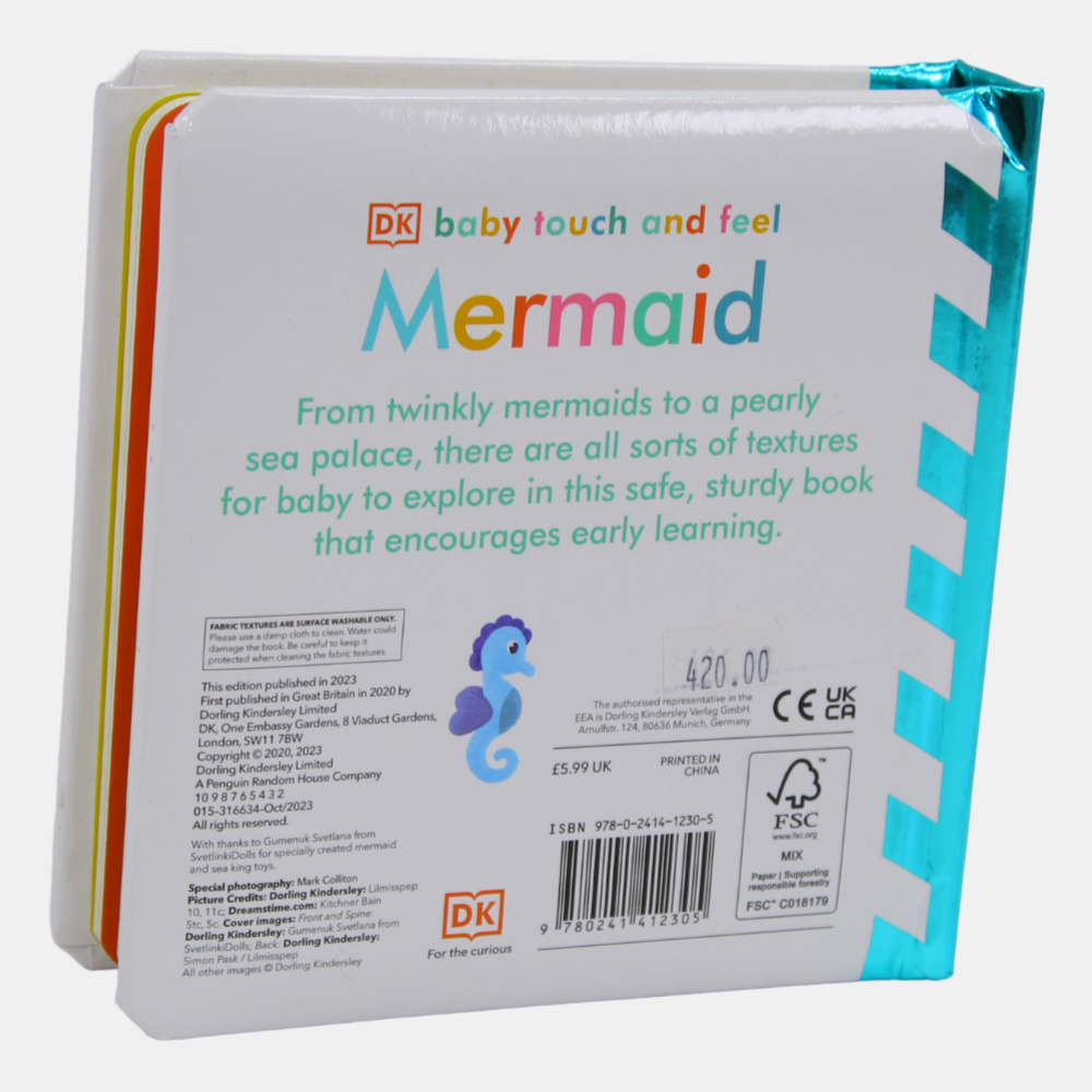 Baby Touch and Feel Mermaid Book