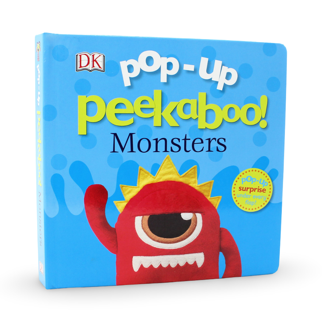 DK Pop-Up Peekaboo! Monsters Board Book