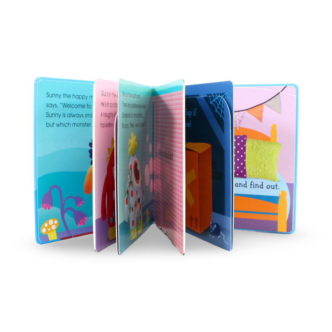 DK Pop-Up Peekaboo! Monsters Board Book