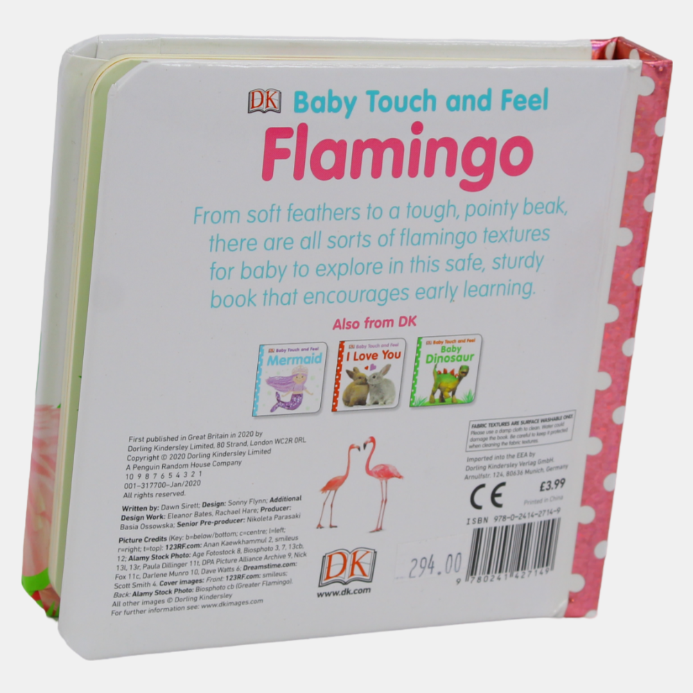 Baby Touch and Feel Flamingo Book