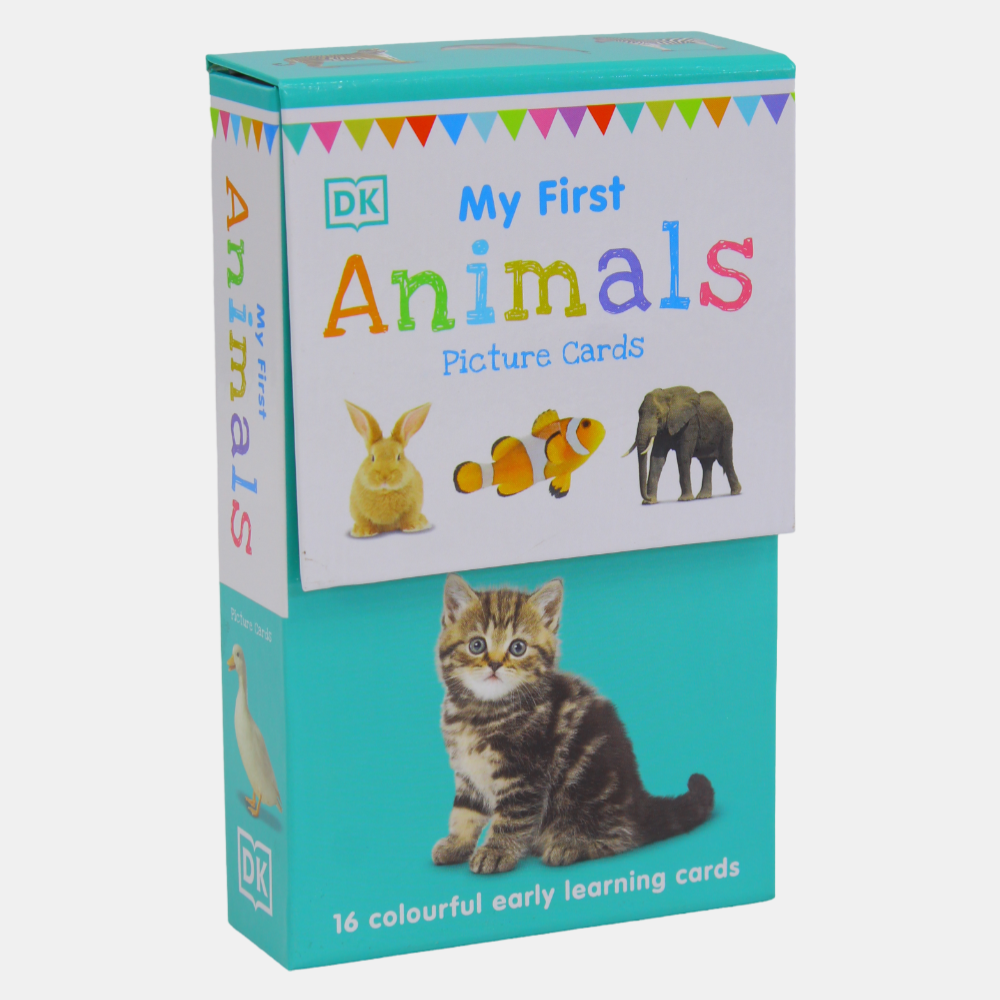 My First Animals: 16 Colourful Early Learning Cards