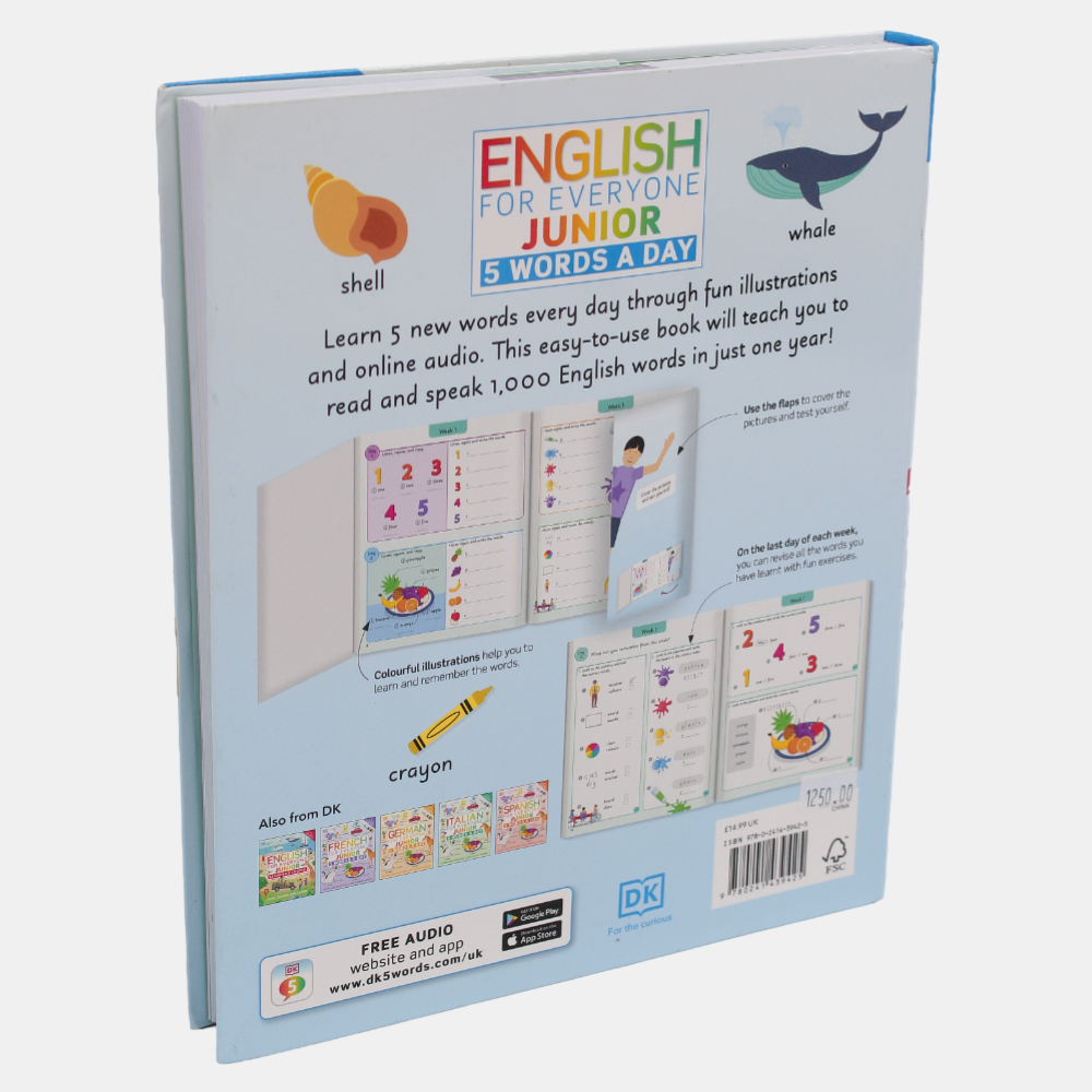 English for Everyone Junior 5 Words a Day