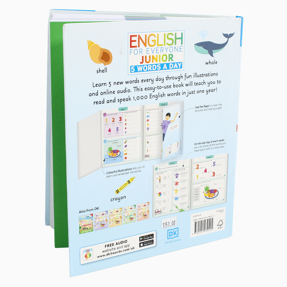 English for Everyone Junior 5 Words a Day