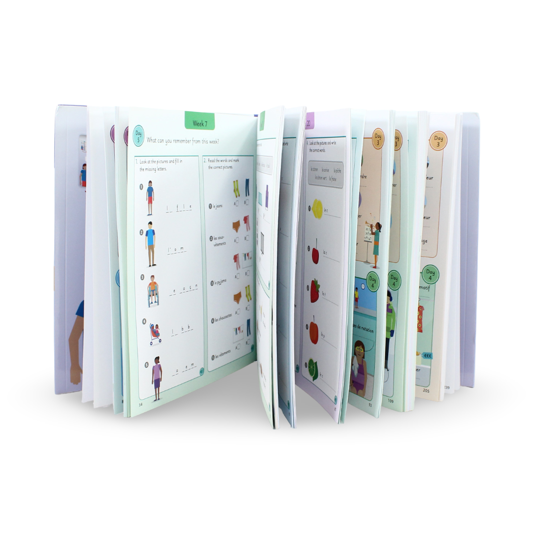 DK French for Everyone Junior: 5 Words a Day Book