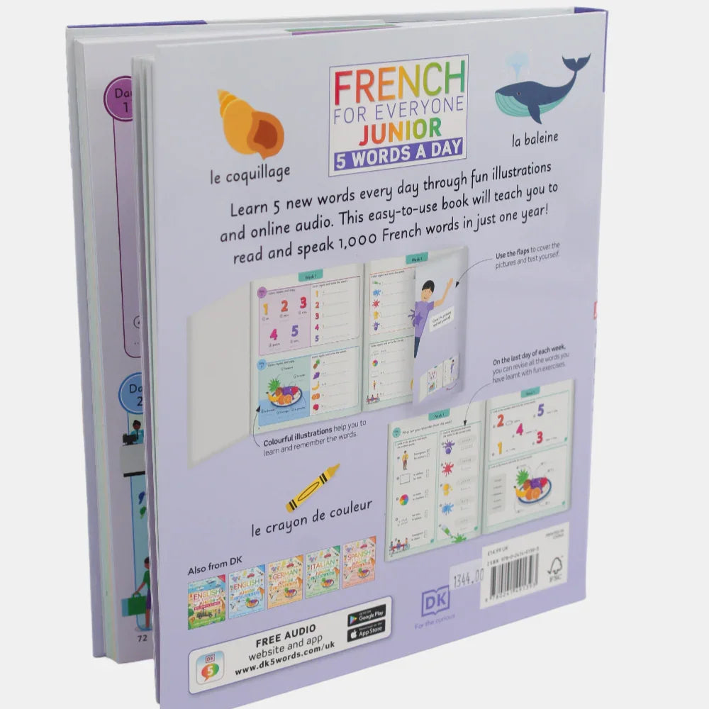 French for Everyone Junior 5 Words a Day
