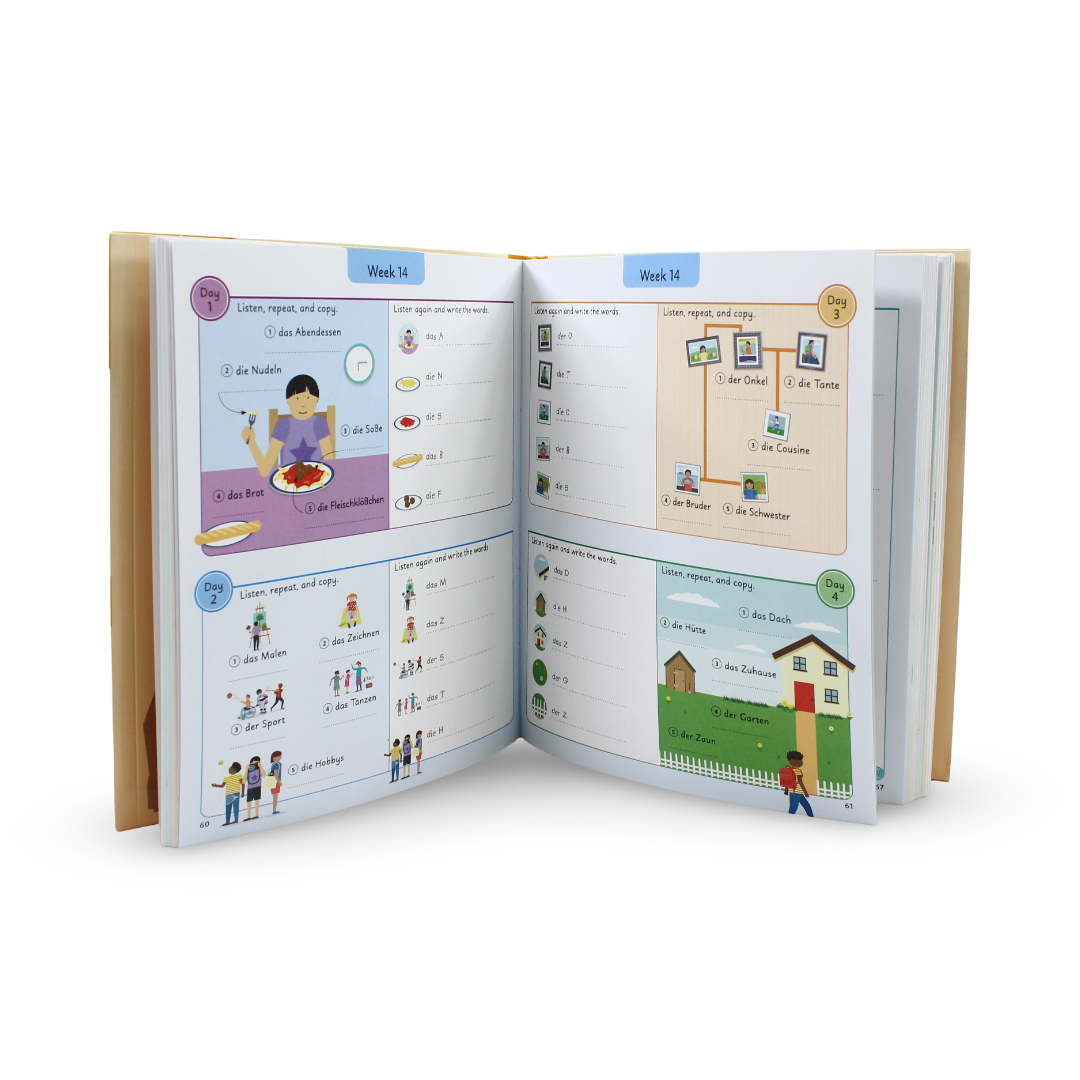 DK German for Everyone Junior 5 Words a Day Book