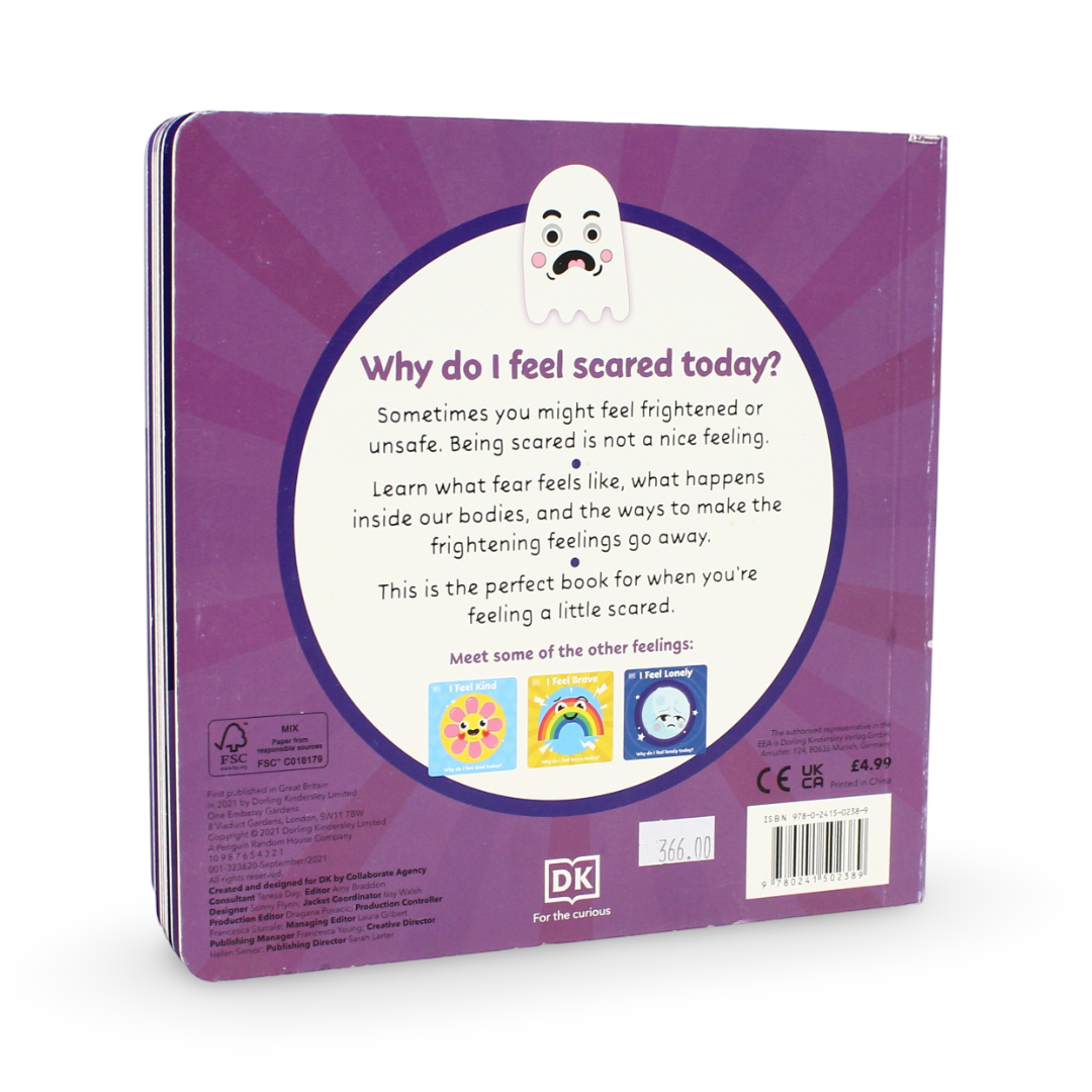 DK I Feel Scared Board Book
