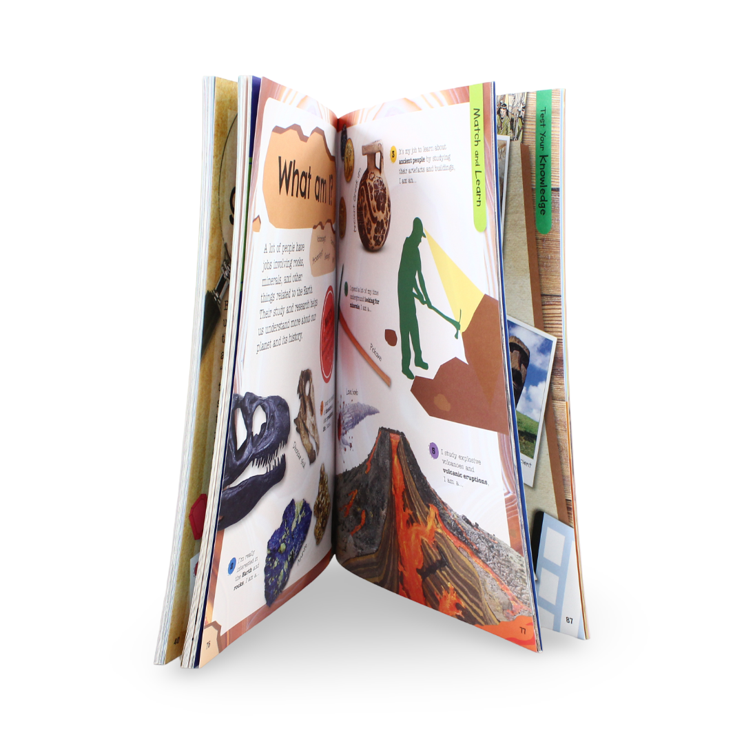 DK The Fact-Packed Activity Book Rocks and Minerals