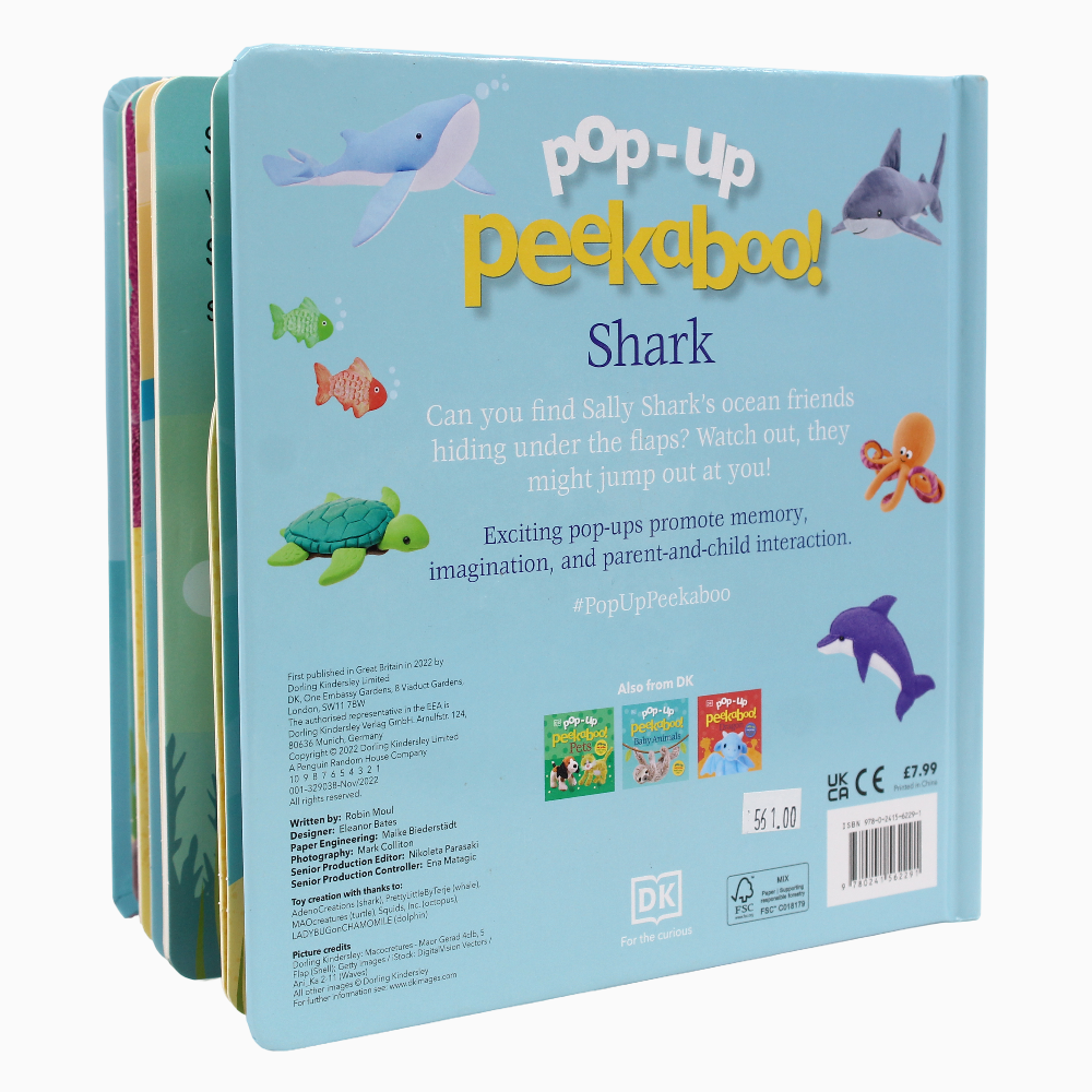 Pop-Up Peekaboo! Shark Board Book