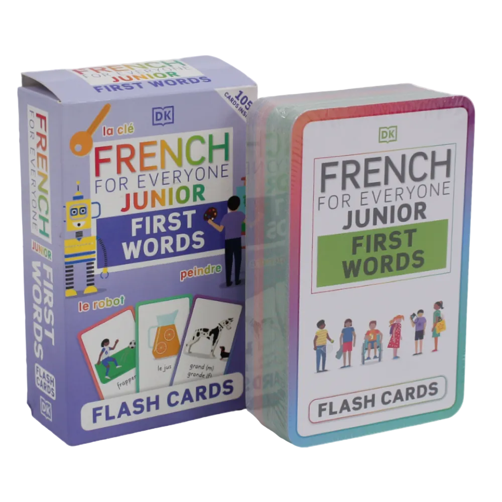 French for Everyone Junior First Words Flash Cards - Assortments - DK