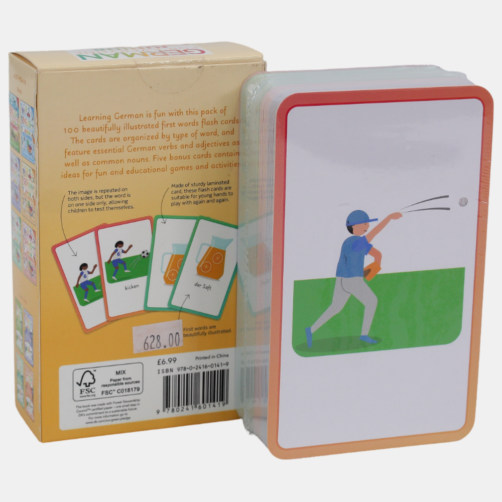 German for Everyone Junior First Words Flash Cards