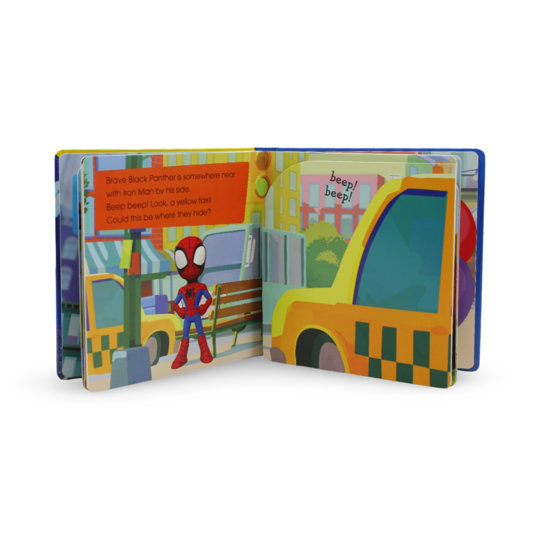 Pop-Up Peekaboo! Marvel Spidey and His Amazing Friends Board Book