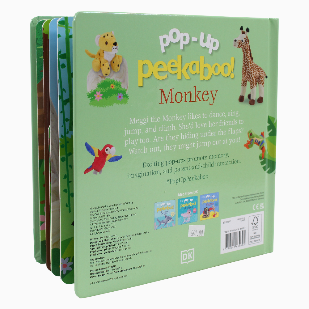 Pop-Up Peekaboo! Monkey