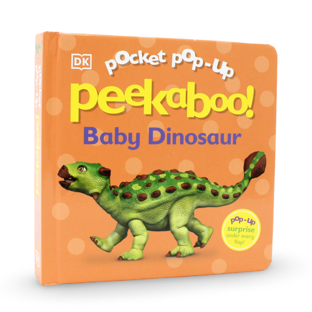 DK Pocket Pop-Up Peekaboo! Baby Dinosaur Board Book