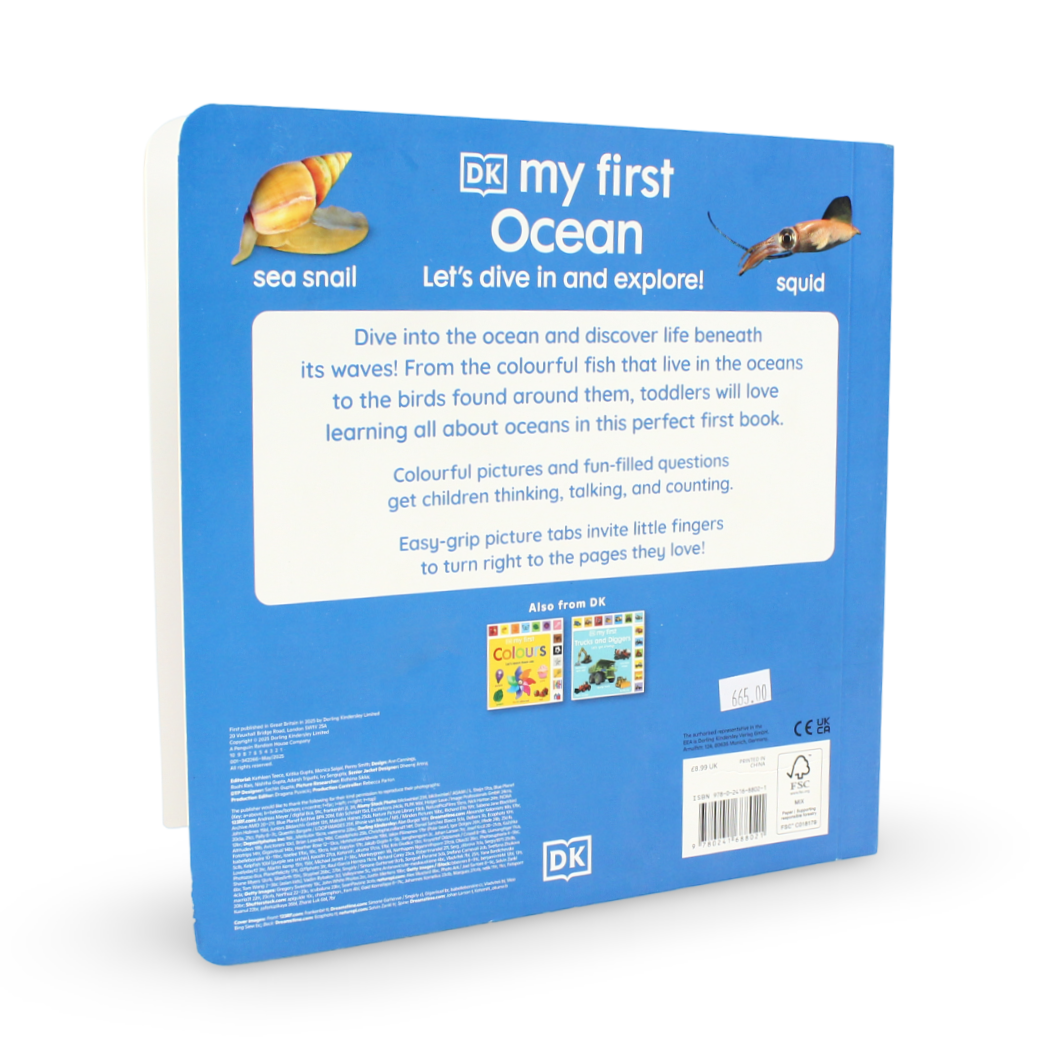 DK My First Ocean: Let's Dive in and Explore! Board Book