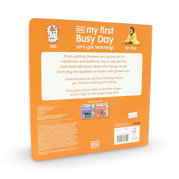 DK My First Busy Day: Let's Start Learning! Board Book