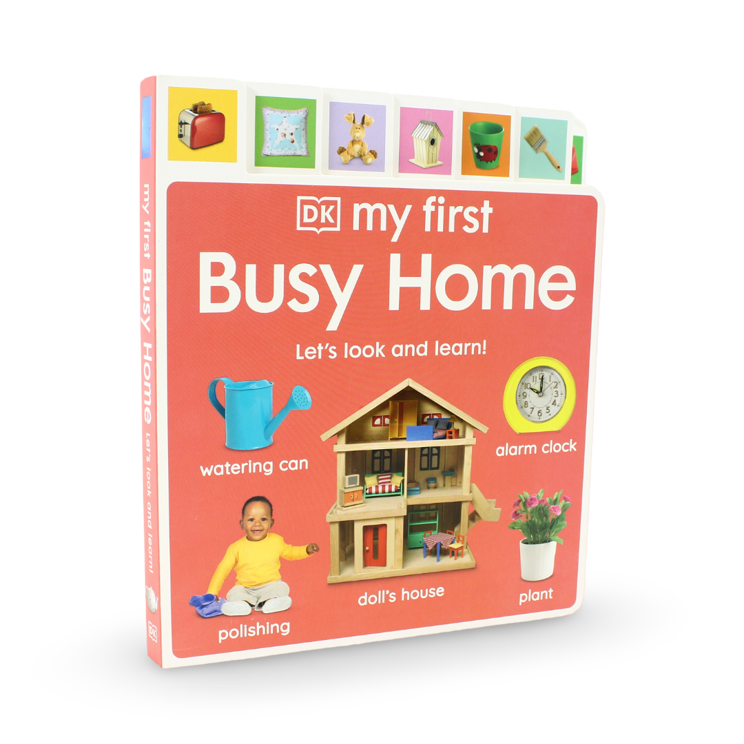 DK My First Busy Home: Let's Look and Learn!" Board Book