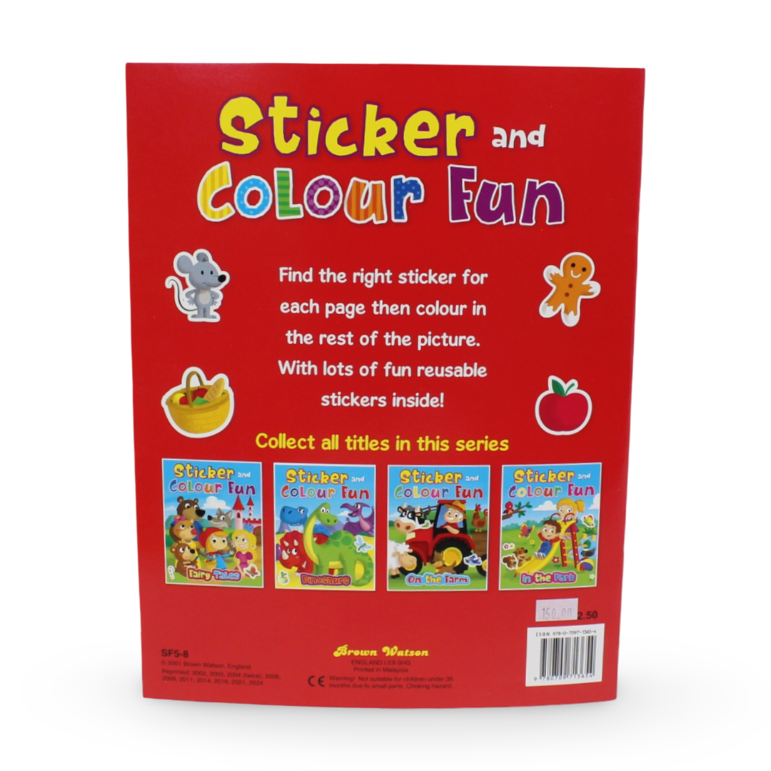 Sticker & Colour Fun – Fairy Tales