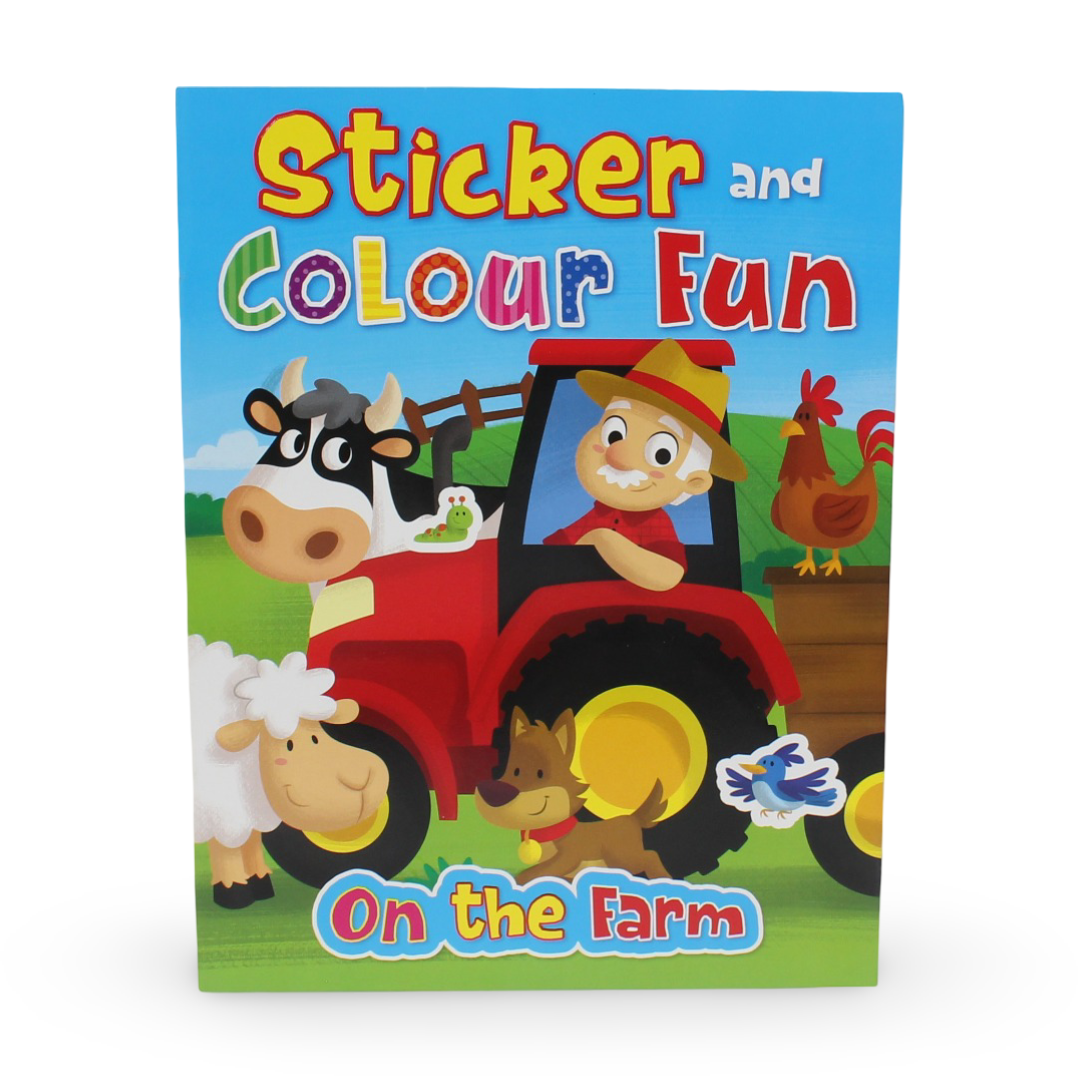 Sticker & Colour Fun – On the Farm