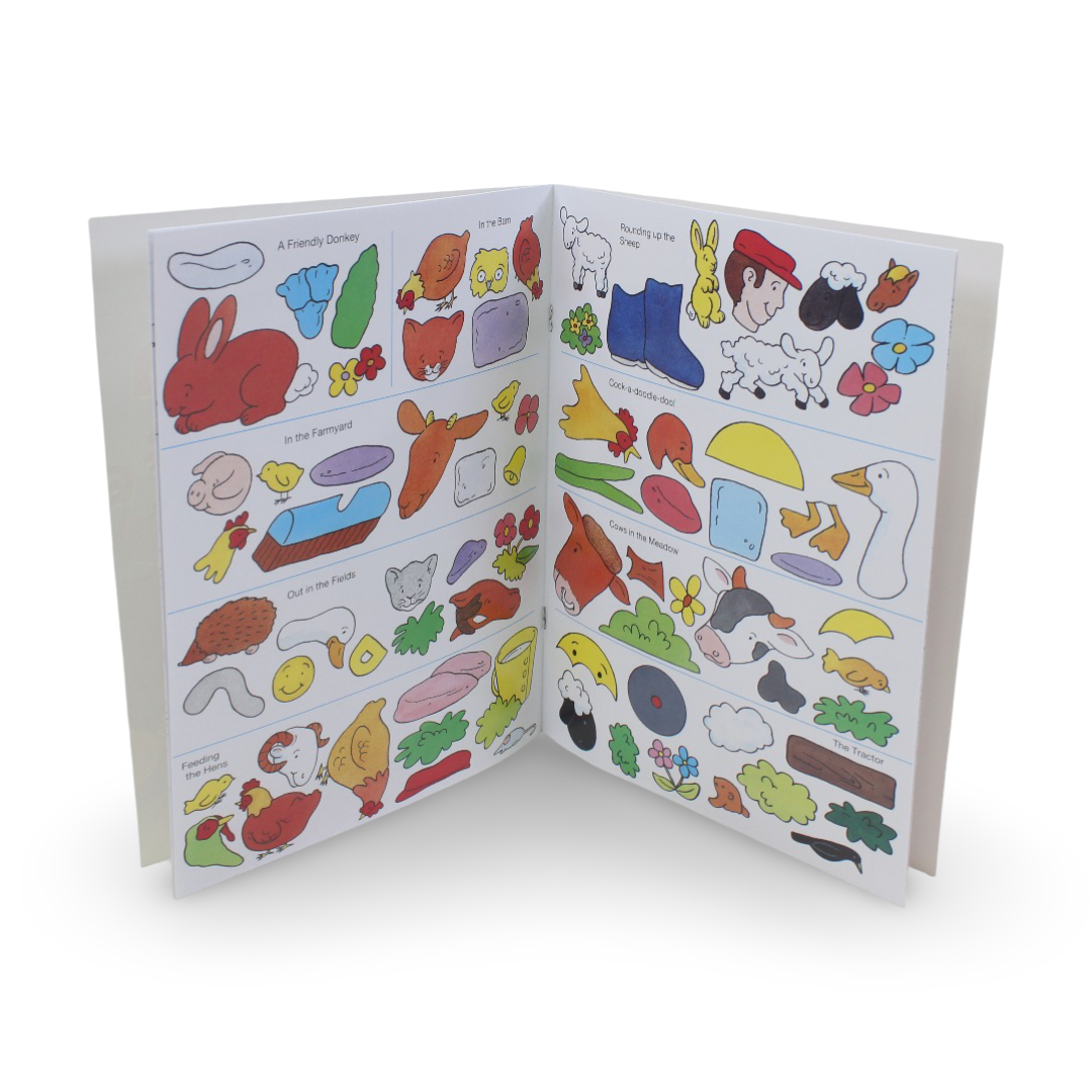 Sticker & Colour Fun – On the Farm