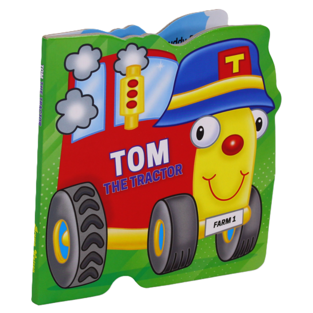 Brown Watson Transport Shaped Books – Tom the Tractor
