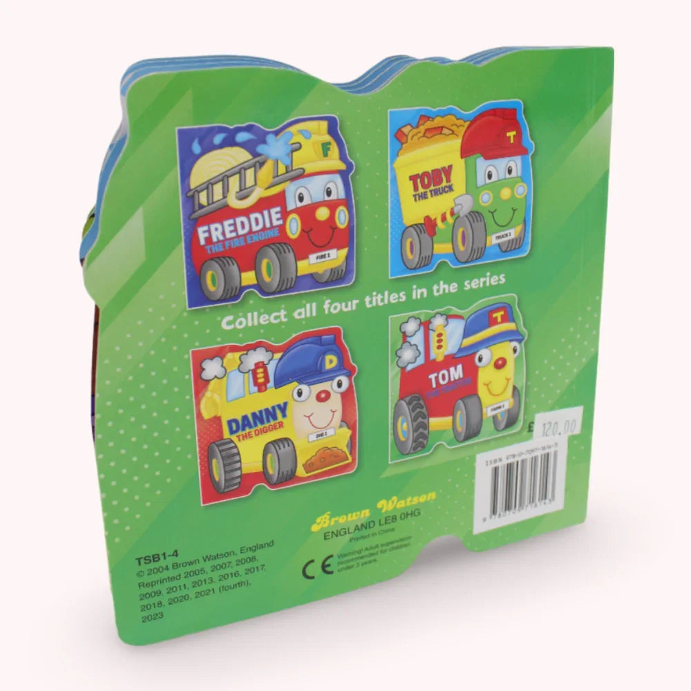 Transport Shaped Books - Tom the Tractor