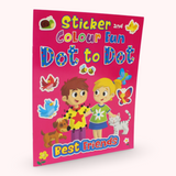 DOT to Dot - Best Friends Sticker & Color Fun