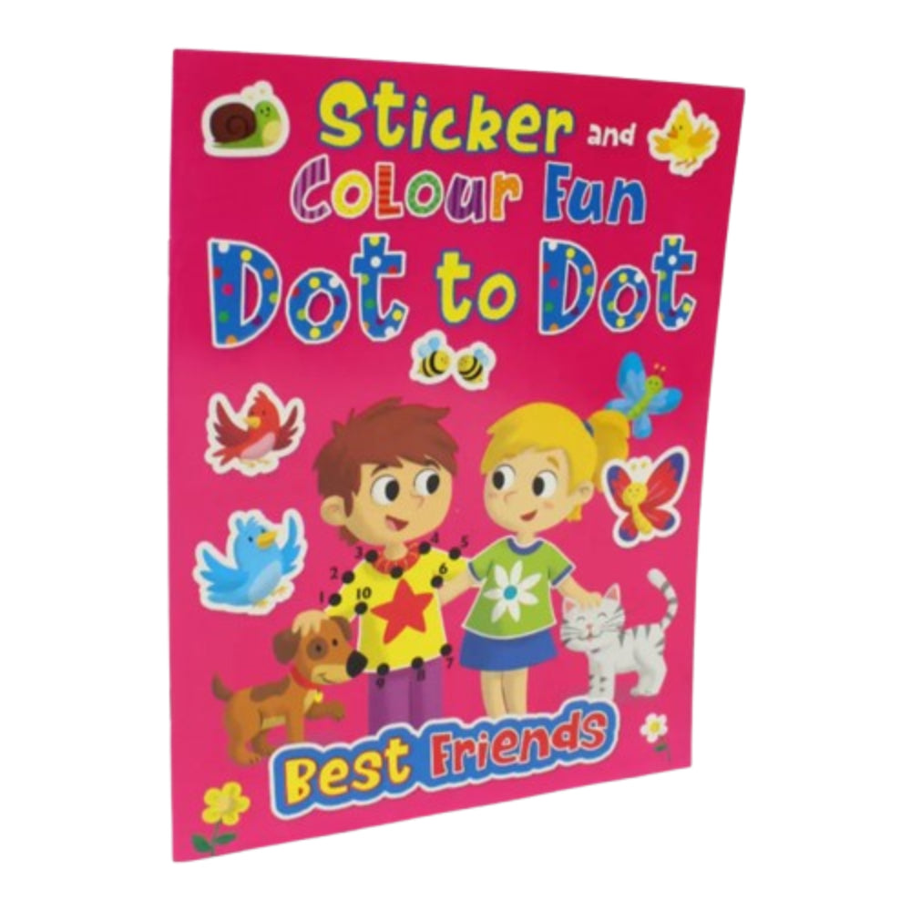 DOT to Dot - Best Friends Sticker & Color Fun