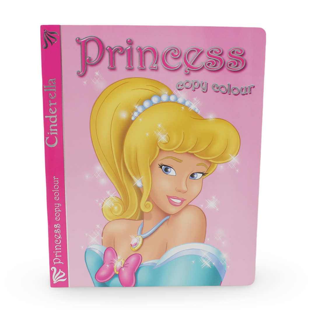 Princess Copy Colour – Cinderella