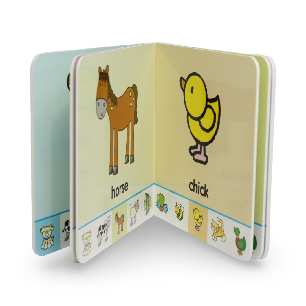 Brown Watson First Words "Animals" Educational Book - Assortments