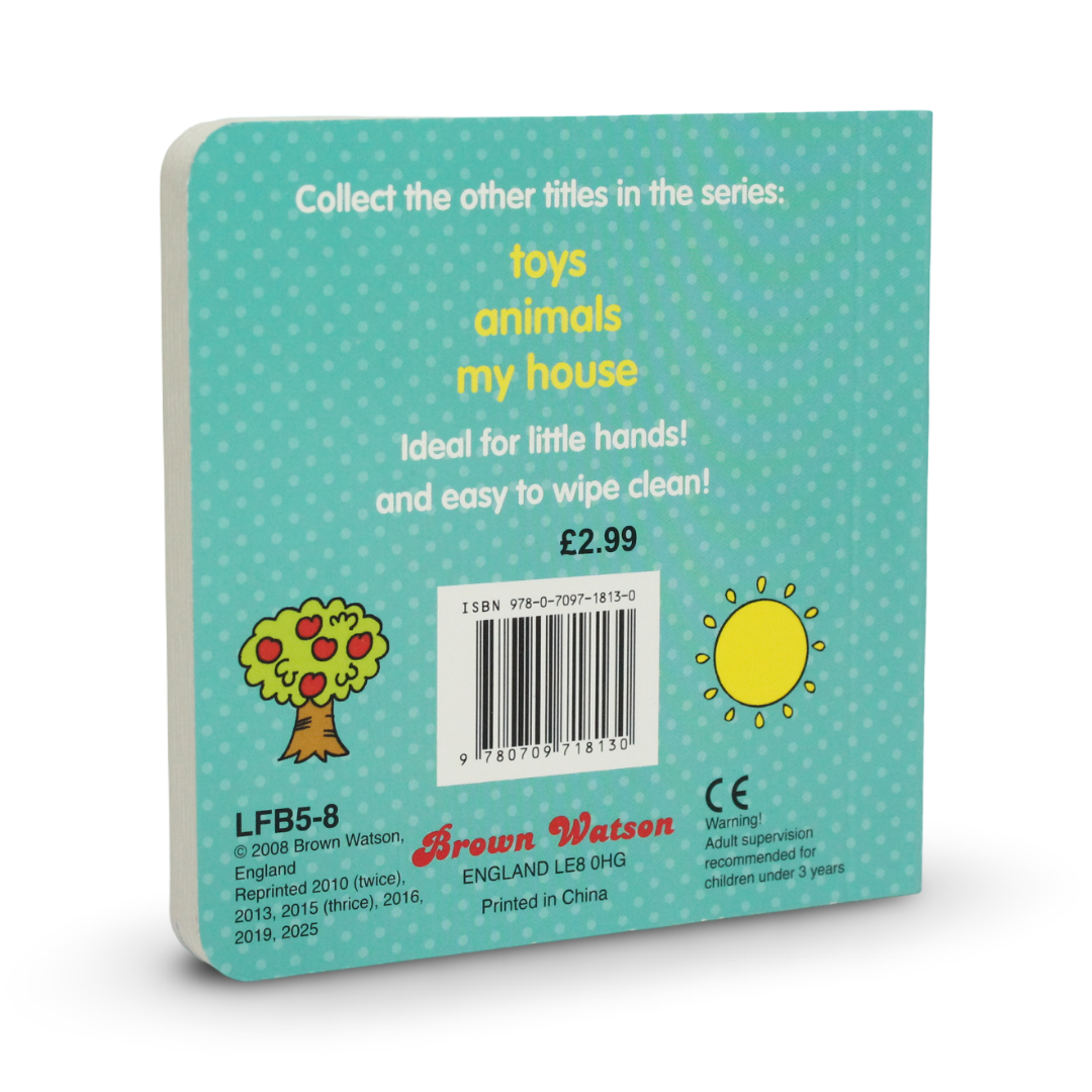 Brown Watson First Words "Outside" Educational Book