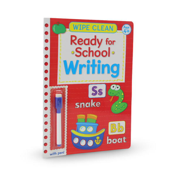 Wipe Clean Ready for School Writing Book