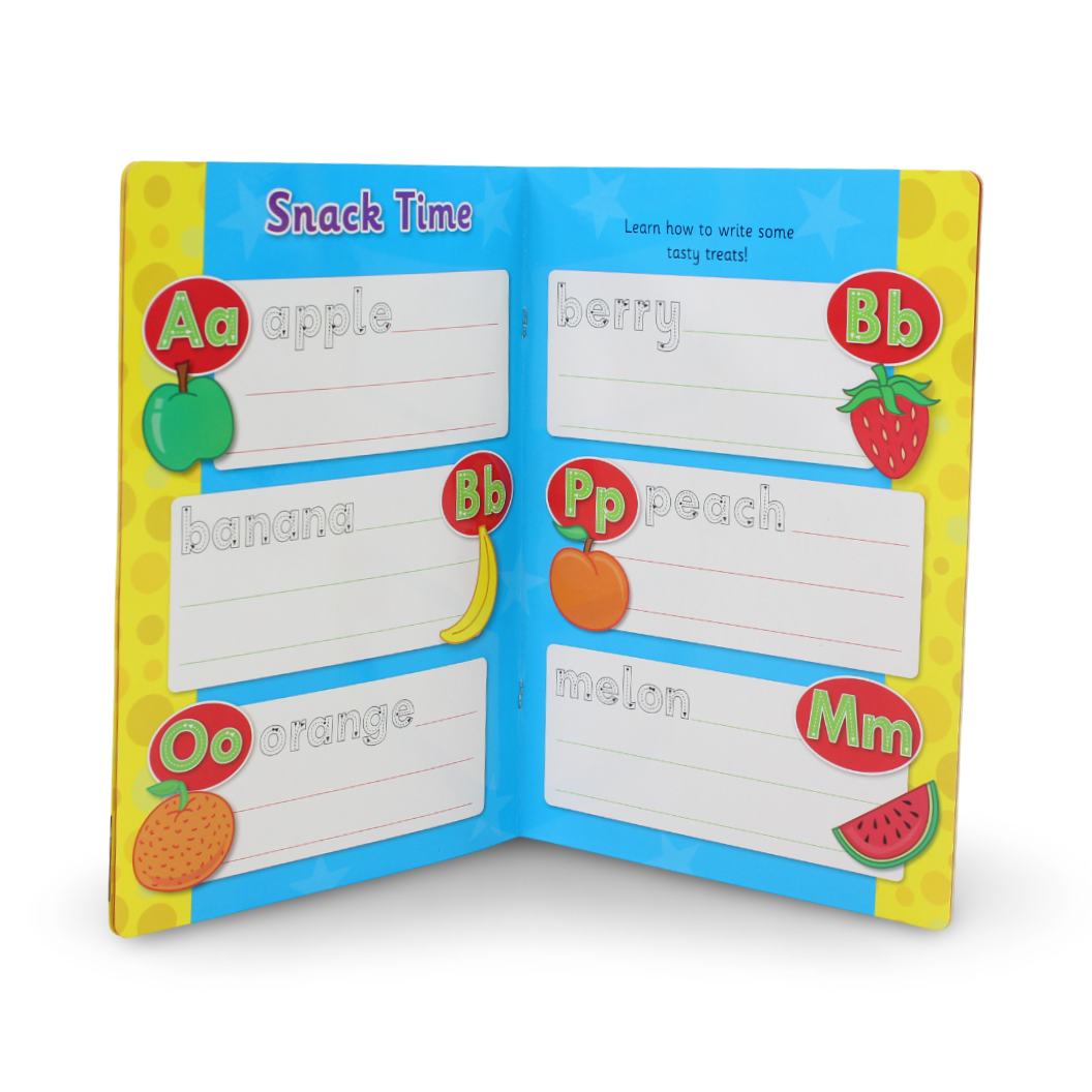 Wipe Clean Ready for School Writing Book - Assortments