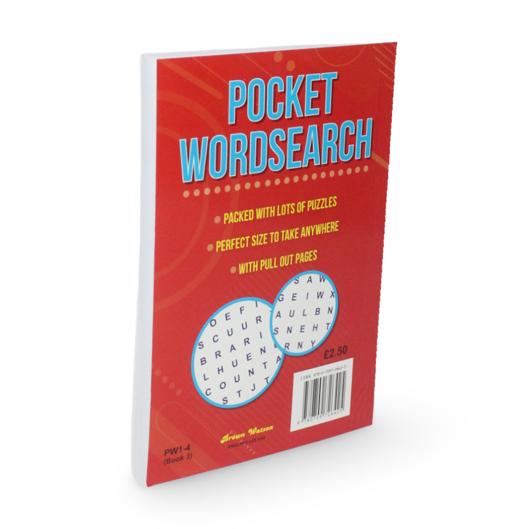كتاب ألغاز الكلمات المتقاطعة بحجم الجيب