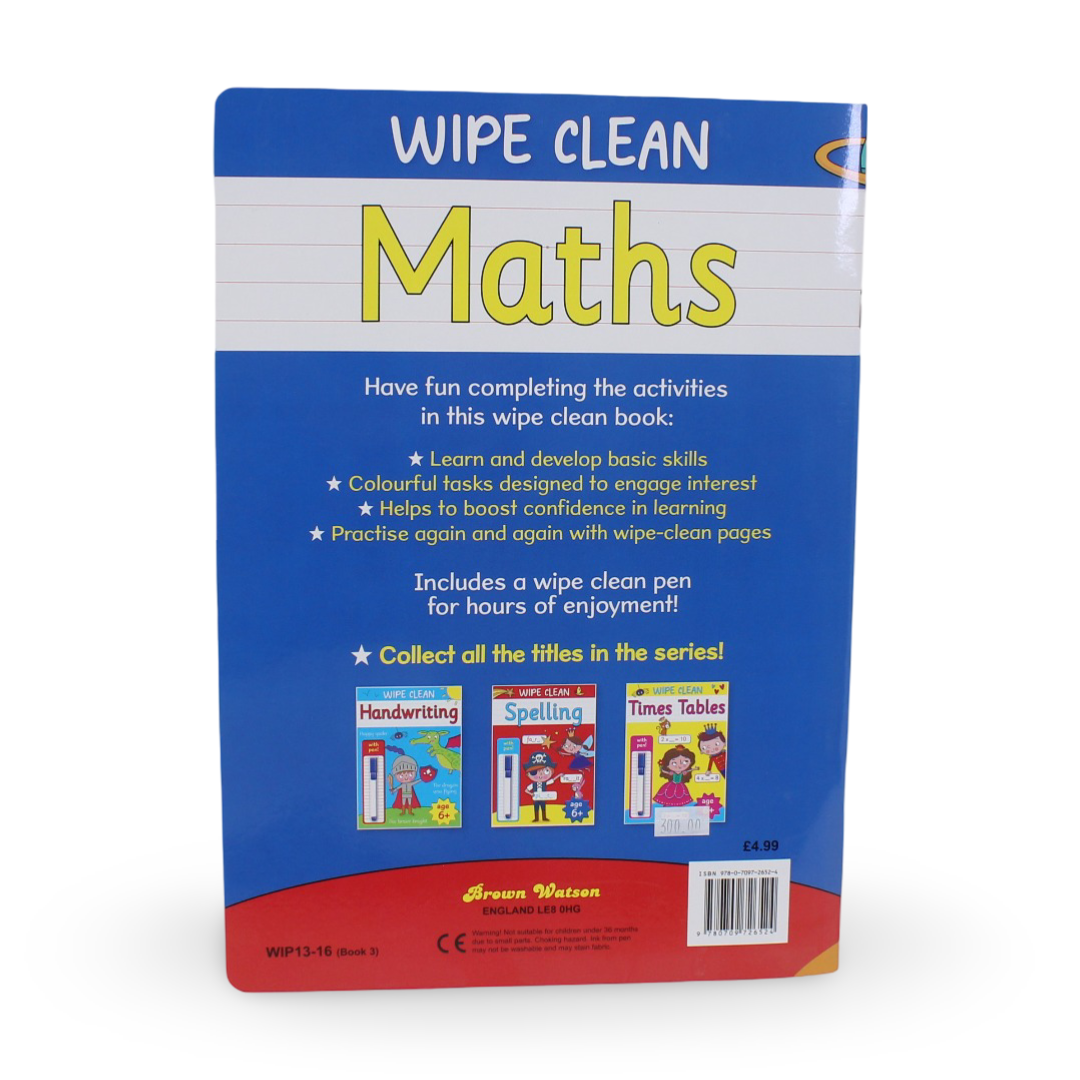 Wipe Clean Maths