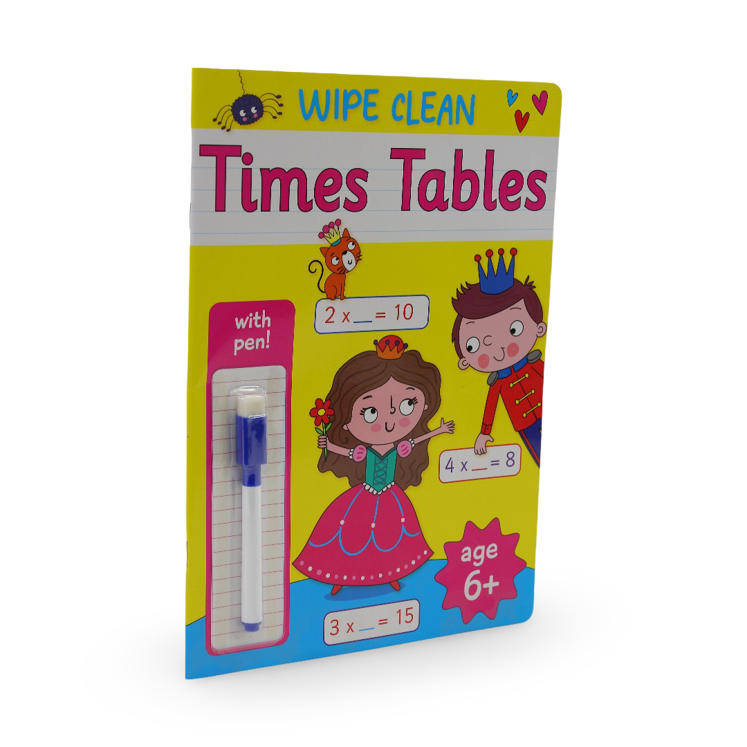 Wipe Clean Time Tables