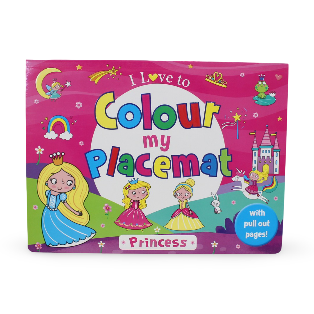 Colour My Placemat Princess