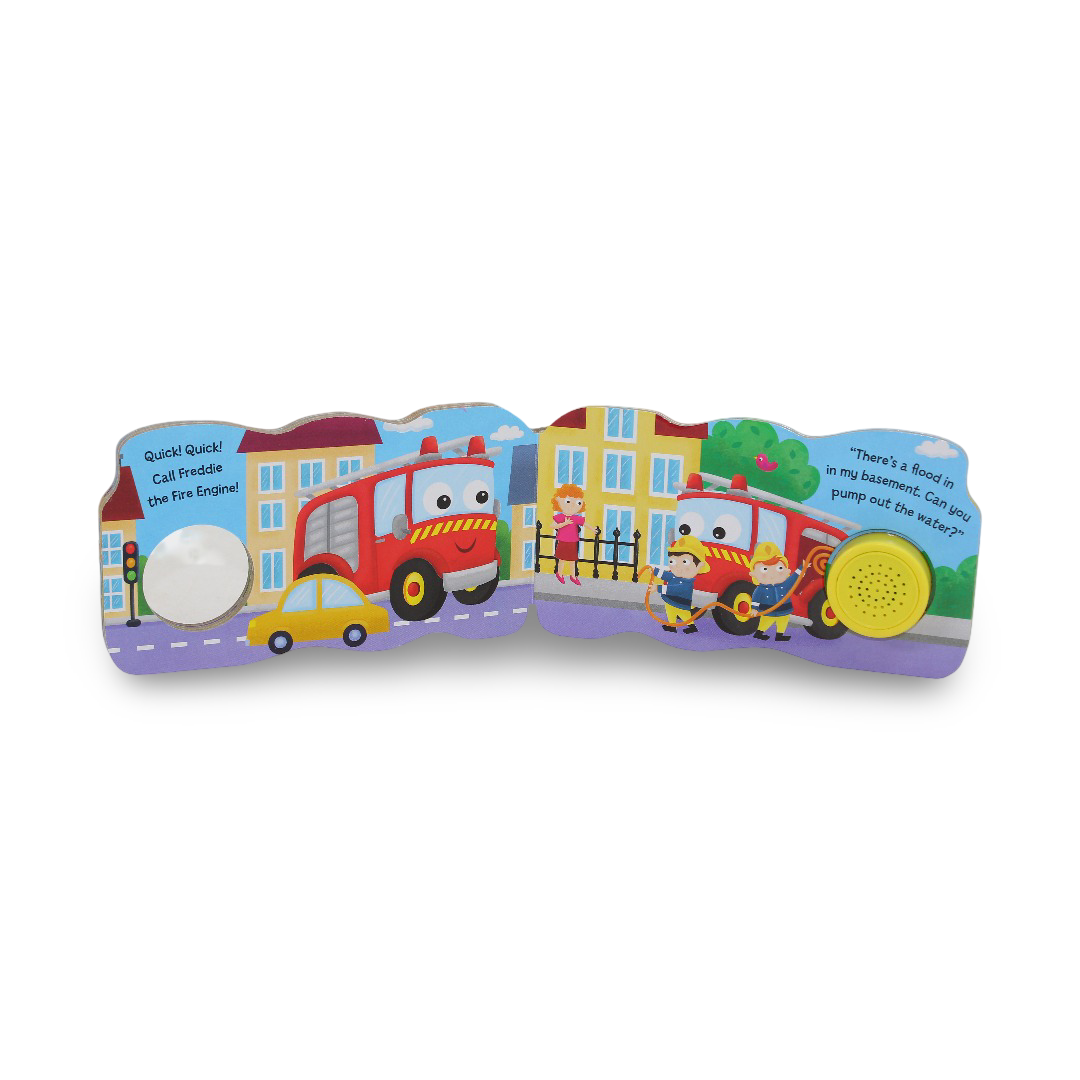 My Little Sound Books – Freddie Fire Engine - Assortments - Emco