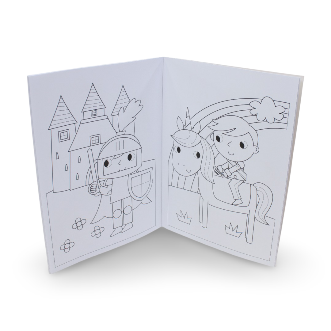 Magical Coloring Fun With Puffy Stickers
