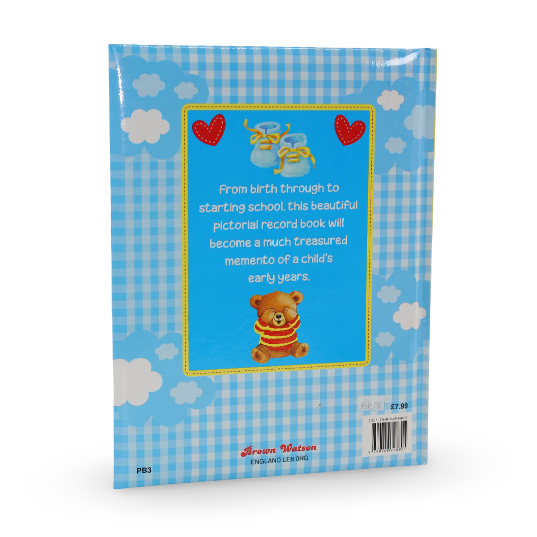 My Baby Book: A First Five Year Diary – Blue