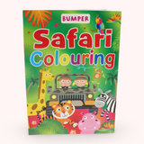 Bumper Safari Coloring Book - Paperback