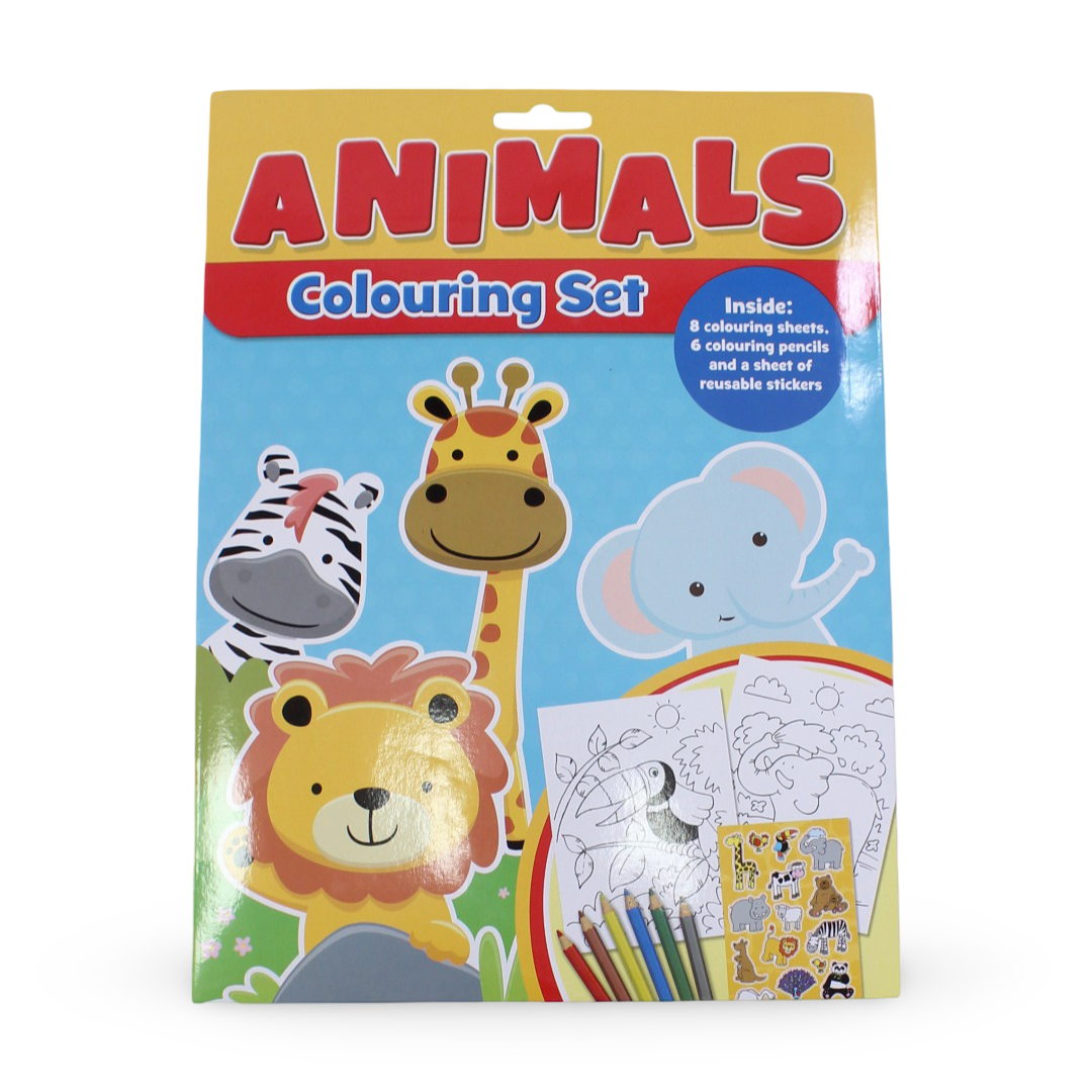 Animals Colouring Set