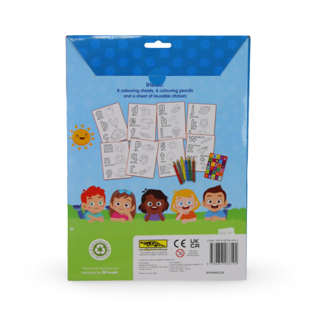Alphabet Colouring Set