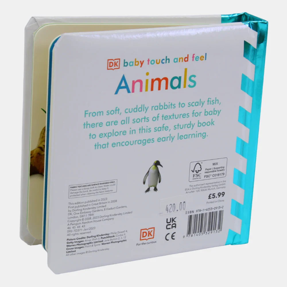 Baby Touch and Feel Animals Book
