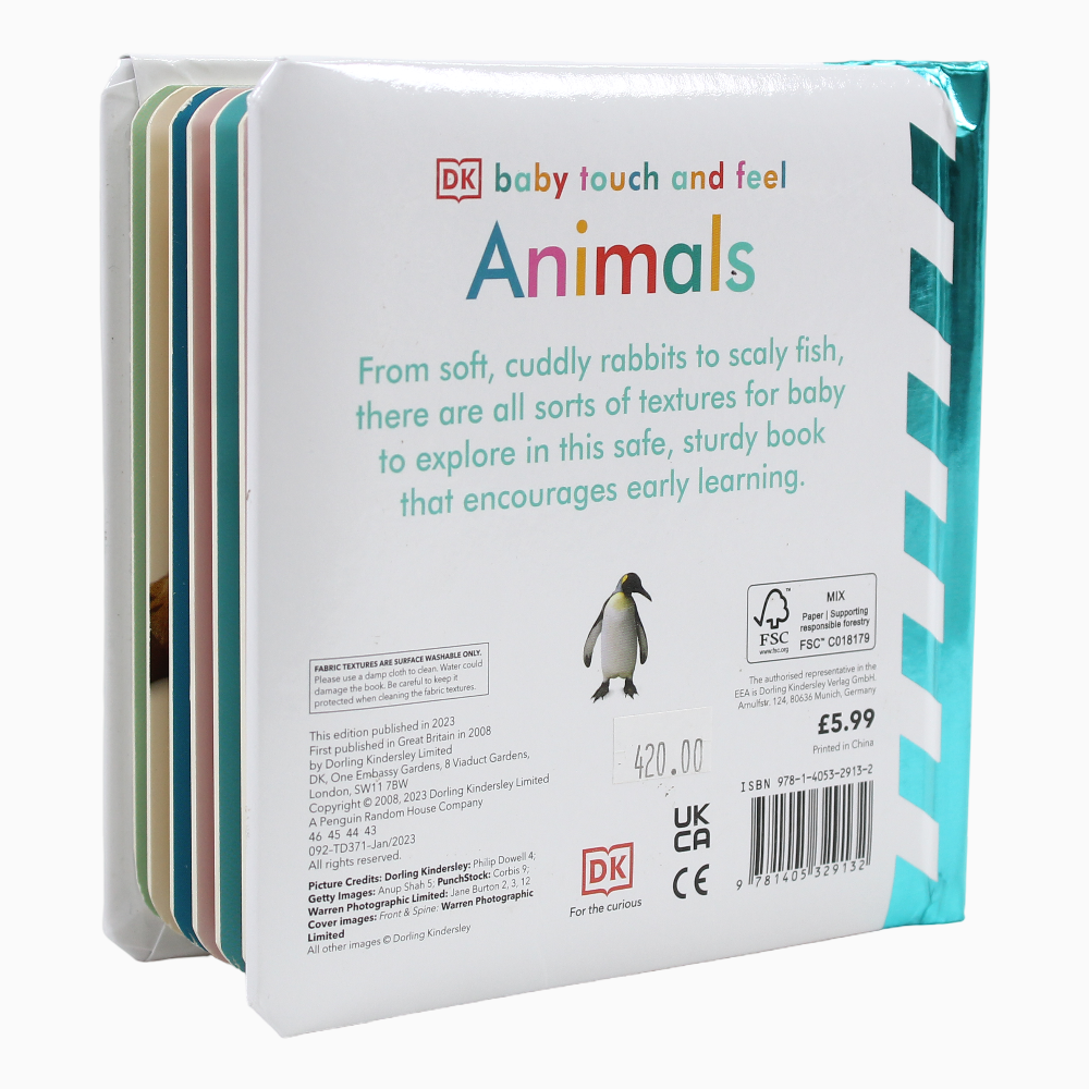 Baby Touch and Feel Animals Book