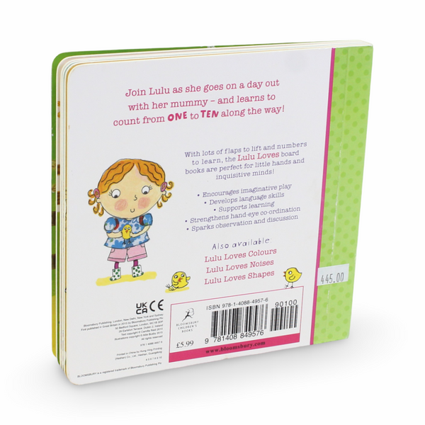Bloomsbury Lulu Loves Numbers Board Book