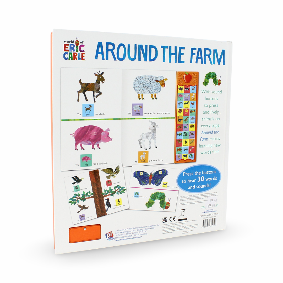 Pi Kids World of Eric Carle: Around the Farm Sound Book