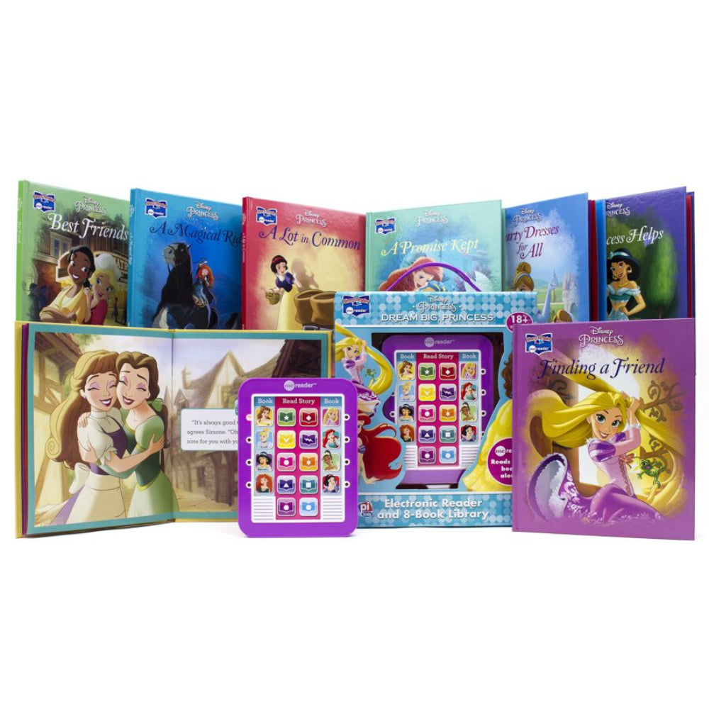 Disney Princess Me Reader Electronic Reader and 8-Book Library Set